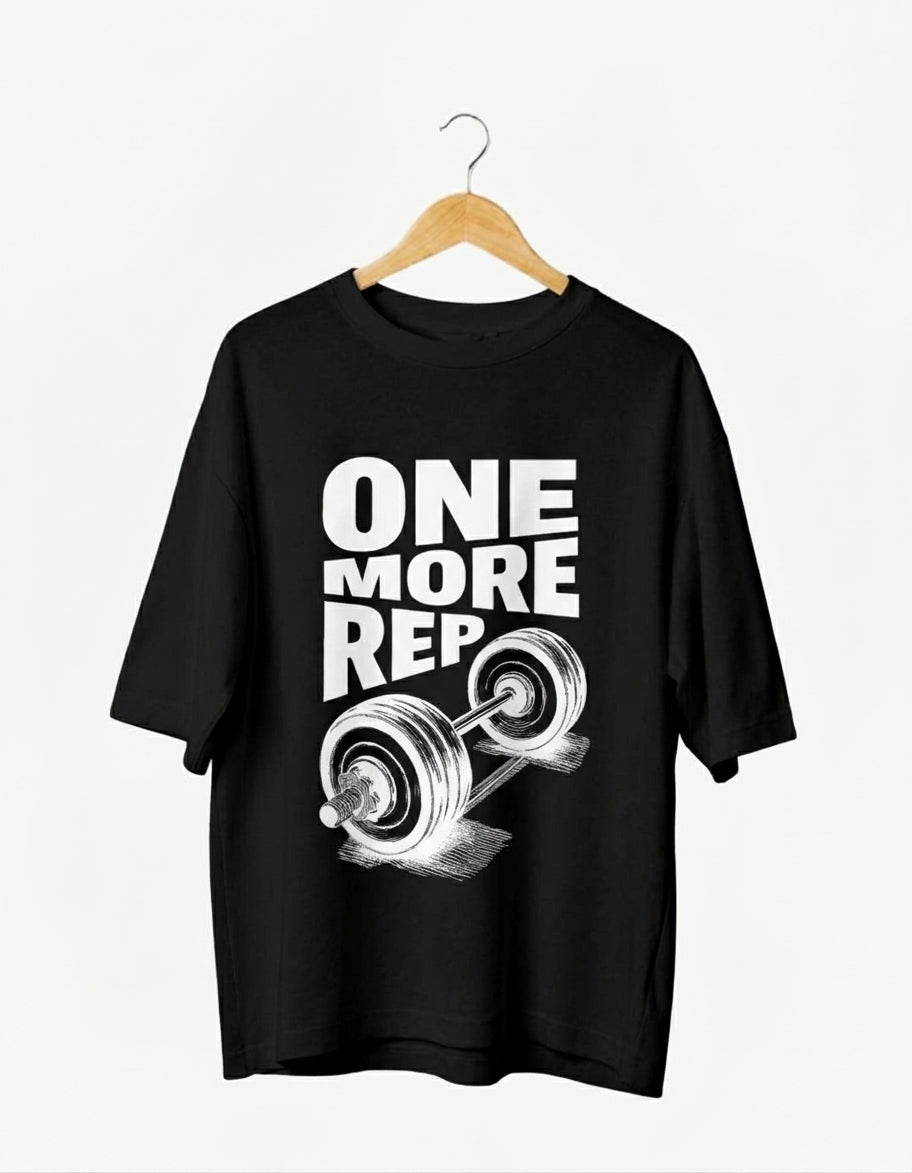 One more Rep Oversized Fit T-Shirt