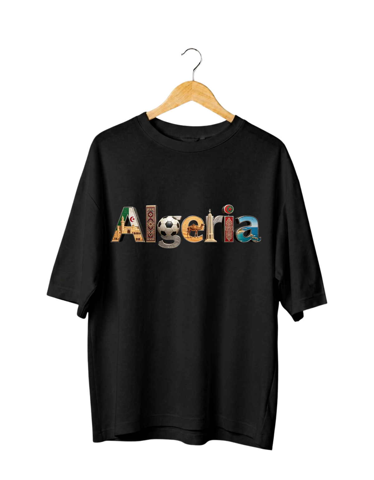 Algeria Oversized Fit T-Shirt