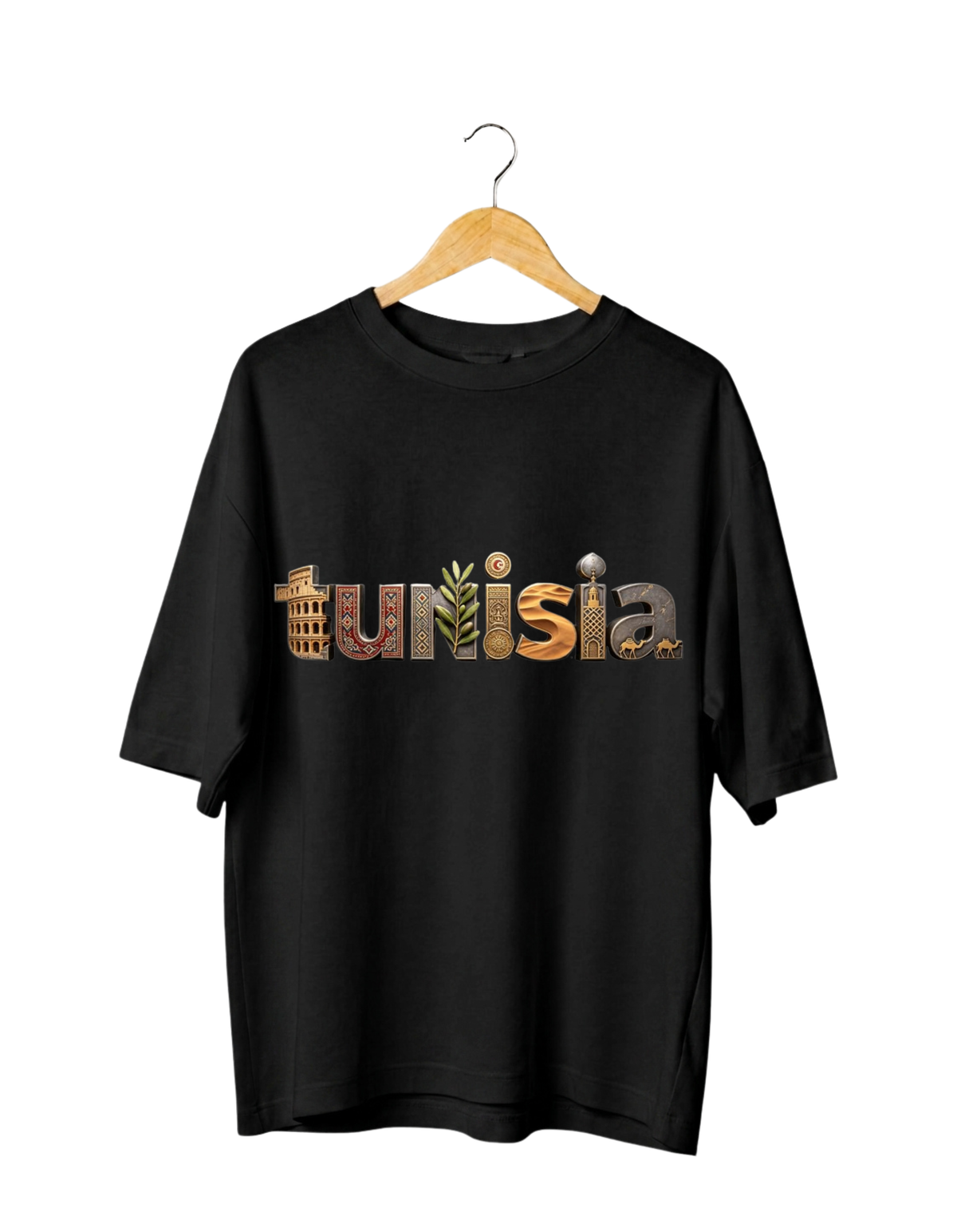 Tunisia Oversized Fit T-Shirt