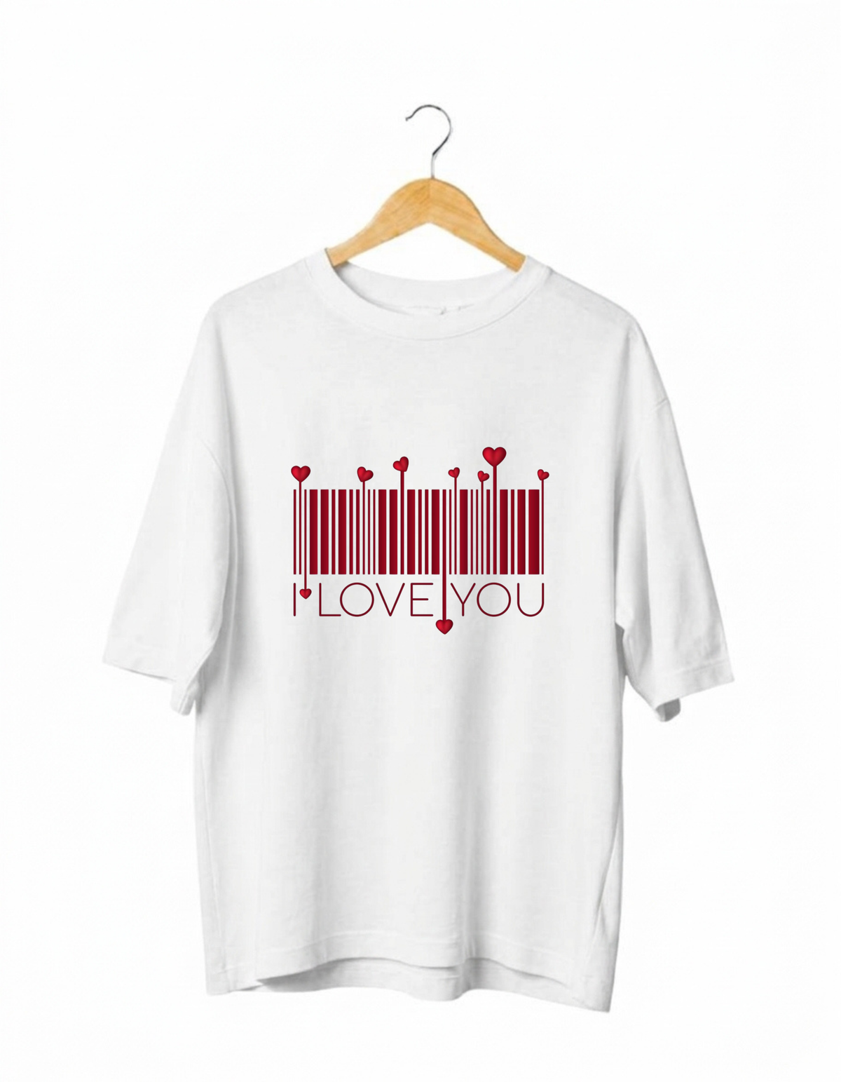 I love you Oversized Fit T-Shirt