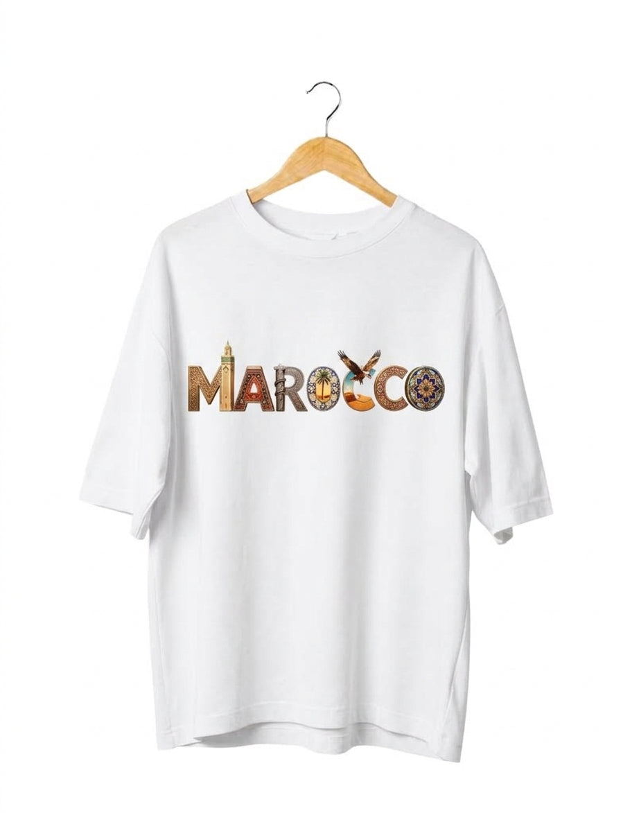 morocco Oversized Fit T-Shirt