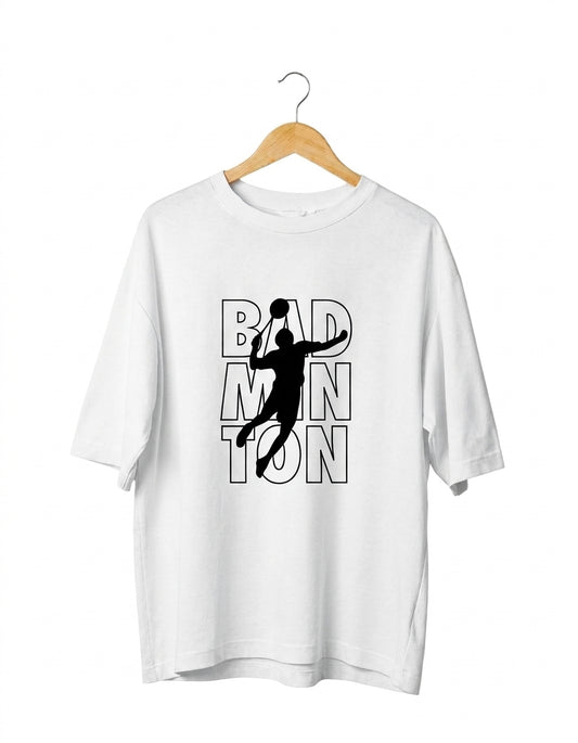 Badminton Oversized Fit T-Shirt