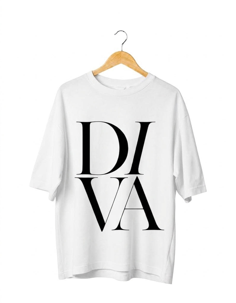 DIVA Oversized Fit T-Shirt