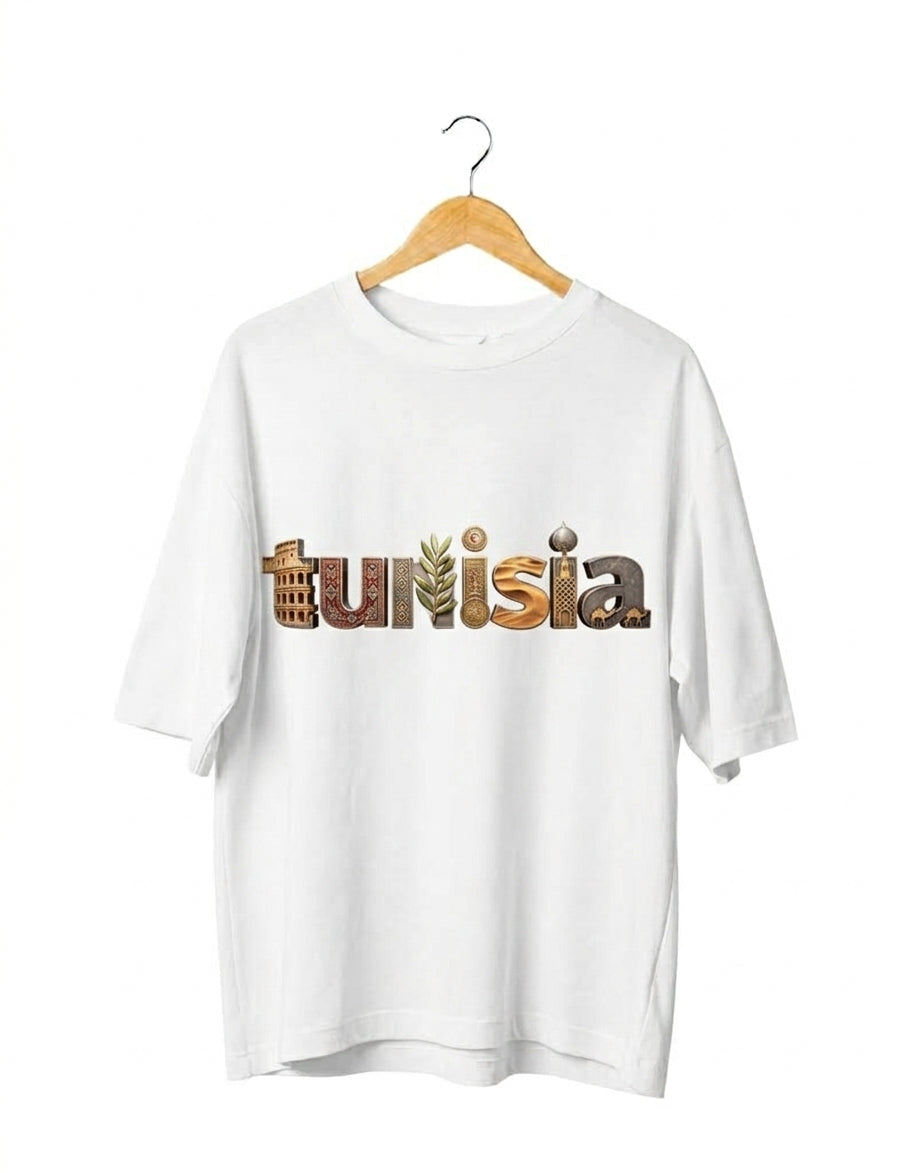Tunisia Oversized Fit T-Shirt