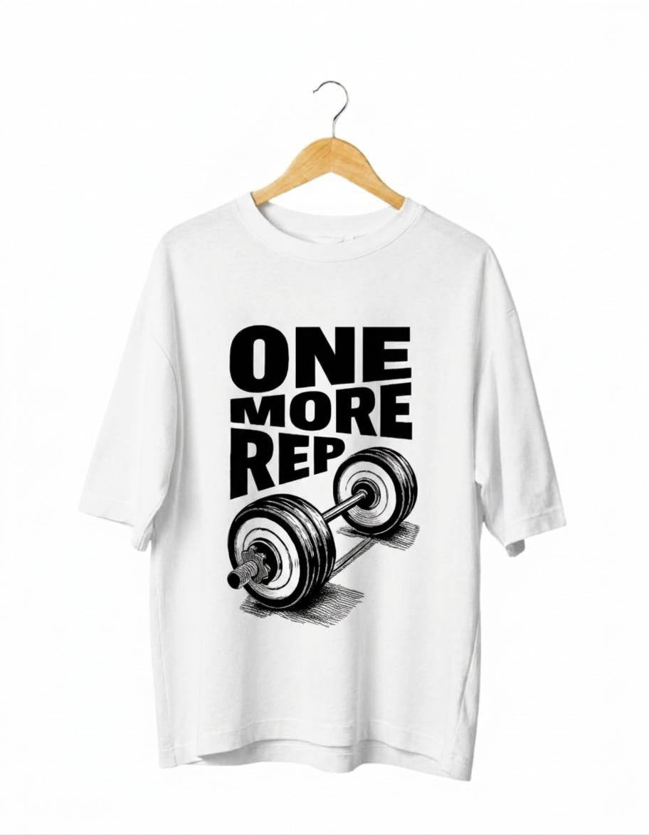 One more Rep Oversized Fit T-Shirt