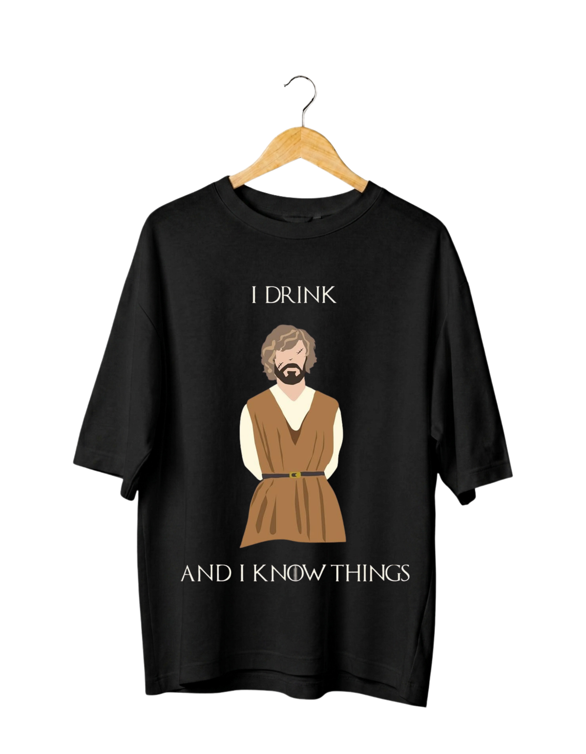 i drink Oversized Fit T-Shirt