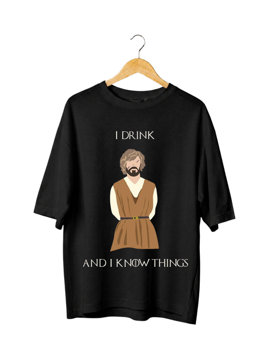 i drink Oversized Fit T-Shirt